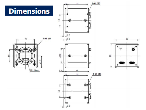BVC6200LM 4 Sensors Line Scan Camera - CISopto