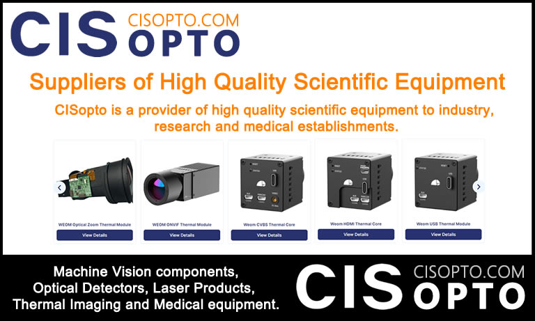 Camera lens with lens reflections on background CISopto