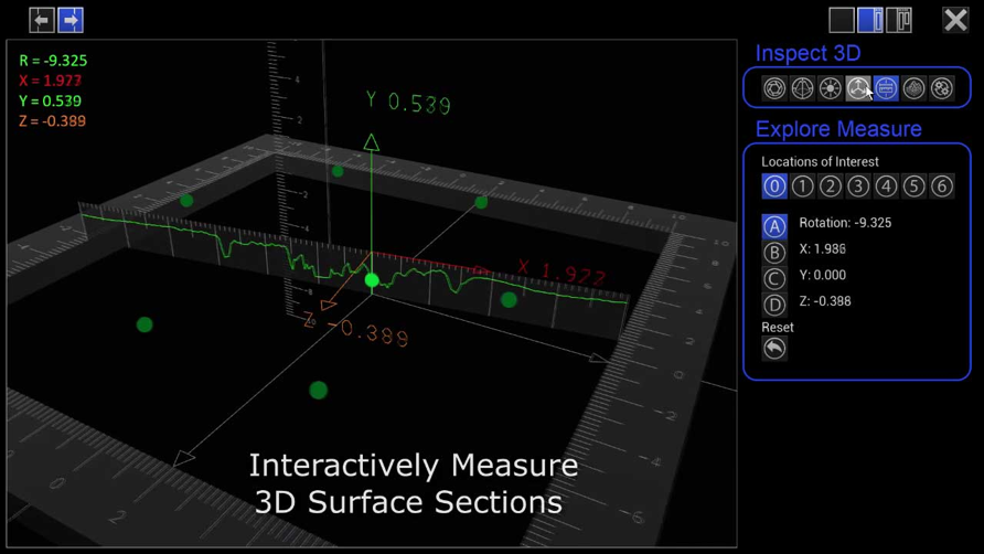 Observant Innovations - Inspect 3D software output example image - CISopto Products