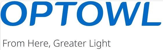 Optowl (formerly Ricoh) logo with tagline