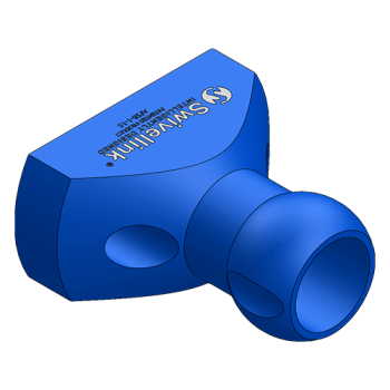 AFSB-1-15   Standard Imperial Ball Base For Aluminum Extrusion - CISopto