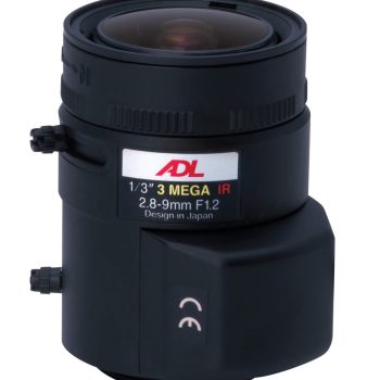 MTV3X2812D   3 Megapixel, 1/3", 2.8~9.0mm,  DC AI, IR-corrective CS-mount Varifocal Lens - CISopto