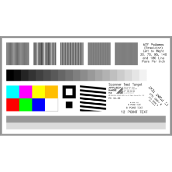 TEST TARGETS AND CALIBRATION STANDARDS - CISopto