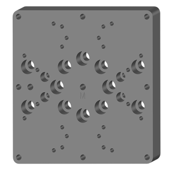 SLM-100-EOAT   Metric Robot Adaptor Plate - CISopto